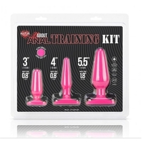 Anal Training Kit - Hot Pink