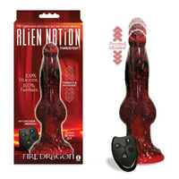 8" Fire Dragon Thrusting Cock