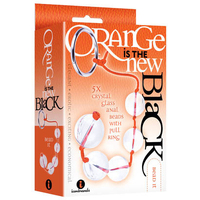 Clear Anal Beads with Ring Pull