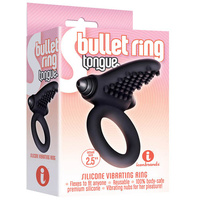 Tongue Style Vibrating Cock Ring