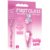 Glass Teddy Butt Plug
