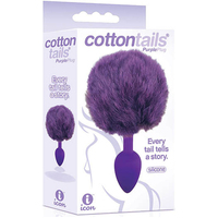 Purple Bunny Tail Plug