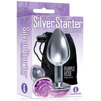 Mini  Rose Jewel Butt Plug