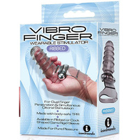 Ribbed Finger Vibrator