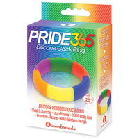 Rainbow Coloured Cock Ring