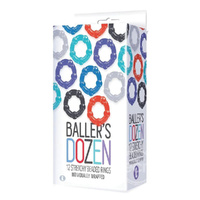 Baller's Dozen Cock Rings X12