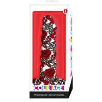 7" Iron Rose Twisted Dildo