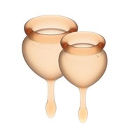 Satisfyer Feel Good Menstrual Cup (Orange)