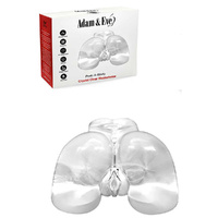 Adam & Eve PEEK A BOOTY Clear Doggy Style Masturbator