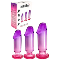 Sunset Dreams Anal Training Kit / Anal Training Set Set Of 3 Plugs