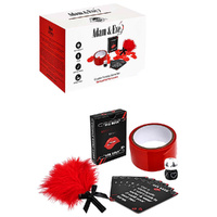 Adam & Eve COUPLES FOREPLAY GAME SET Couples Card Game - 5 Piece Kit