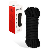 Adam & Eve BONDAGE ROPE - 9 metre (30 feet) Black Bondage Rope - 9 metre Length Adam & Eve BONDAGE ROPE - 9 metre (30 feet) Black Bondage Rope - 9 metre Length
