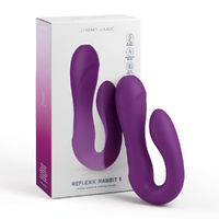 Jimmyjane Reflexx Rabbit 1  Usb Rechargeable Dual Vibrator