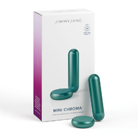 Jimmyjane Mini Chroma Teal Teal 7.8cm Usb Rechargeable Bullet With Wireless Remote