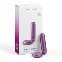 Jimmyjane Mini Chroma   7.8cm Usb Rechargeable Bullet With Wireless Remote