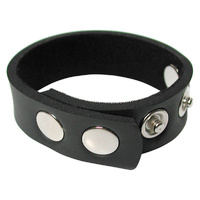 5-Snap Neoprene Cock Ring