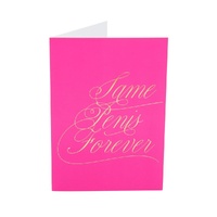 Naughty Notes Greeting Card Outside: "Same Penis Forever" Inside: "Lucky You!"