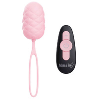 Adam & Eve PILLOW TALK EGG Pink USB Rechargeable Vibrating Egg with Wireless Remote Control