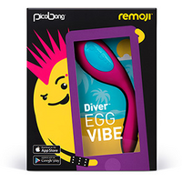 PicoBong Remoji DIVER Egg Vibe Cerise