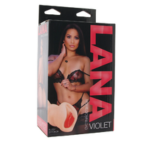 PORNSTAR FUCKABLE LANA VIOLET PUSSY STROKER