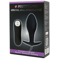 3.4" Vibrating Butt Plug