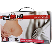 Deep Vibrating Pussy + Ass Stroker