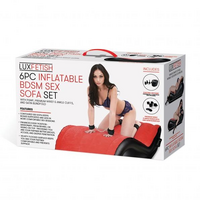 Lux Fetish 6 PC Inflatable BDSM Sex Sofa Set