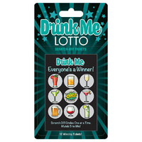 Drink Me Lotto Party Scratcher