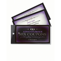 Adventurous Sex Coupons Set Of 15 Coupons