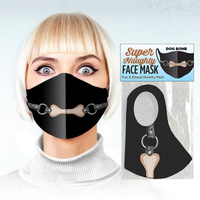 Dog Bone Novelty Face Mask