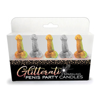 Penis Novelty Party Candles X5