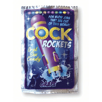 Cock Rockets Grape Grape Flavoured Oral Sex Candy 15grams