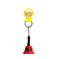 Super Fun Key Chain Ring For Sex Novelty Bell Keychain
