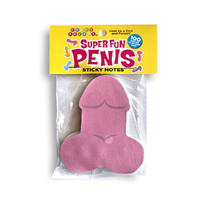 Super Fun Penis Sticky Notes Multi Coloured Novelty Sticky Notes - 100 Pack