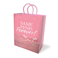 Same Penis Forever Gift Bag Novelty Gift Bag