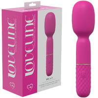 Loveline Bella 10 Speed Vibrating Mi  14cm Usb Rechargeable Massage Wand