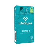 Lifestyles Large Condoms X10