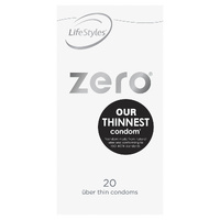 Zero Ultra Thin Condoms x20 Zero Ultra Thin Condoms x20