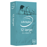 56mm LifeStyles Condoms x12