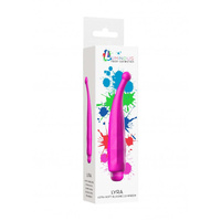Lyra Abs Bullet With Silicone Sleeve 10 Speeds Fuchsia