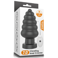 7" Vibrating Cracker Butt Plug