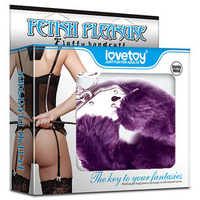 Purple Fluffy Handcuffs