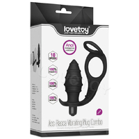 3" Ass-Rasca Vibrating Cock Lock