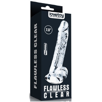 7.5" Flawless Cock + Balls