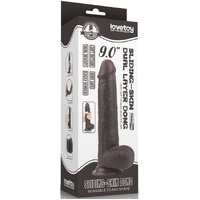 9" Dual Density Cock + Balls