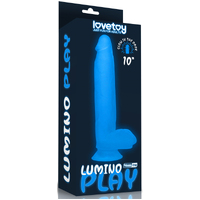 10" Glowing Cock + Balls