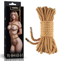 Rebellion Reign Bondage Rope Natural Natural Bondage Rope 10 Metre Length