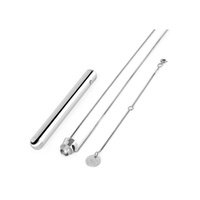 Le Wand Chrome Vibrating Necklace Silver