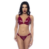 Wet Look Vinyl 2 Pc Set M