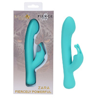 Maia ZARA - Teal Teal 17.1 cm USB Rechargeable Rabbit Vibrator